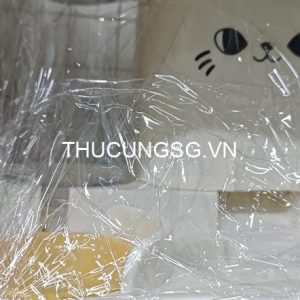Bộ đôi bát ăn mặt mèo kèm bình nước 800ml