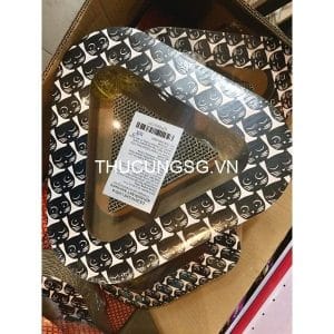 Ghế lười cào móng tam giác kèm banh