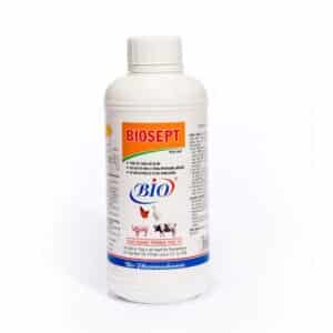 Biosept dung dịch sát trùng chuồng trại 500ml - chai