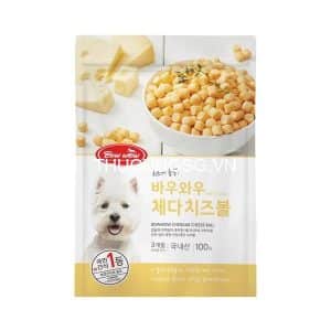Phô mai viên Bowwow gói 100g - gói