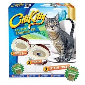 Bộ tập vệ sinh toilet CitiKitty cho mèo