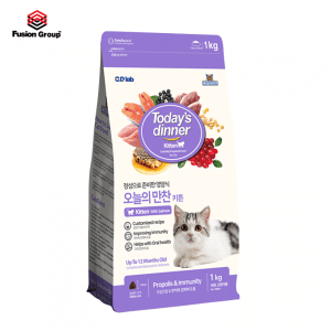 Thức ăn hạt mèo con Today dinner túi 1kg
