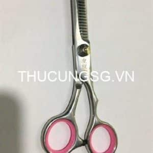 Kéo răng cưa cắt tỉa lông thú cưng - Cái