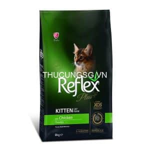 Thức ăn hạt mèo Reflex Plus kitten 8kg