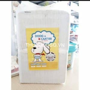 Tã lót than hoạt tính doog&caat size M (45x60cm) - bao 50pcs