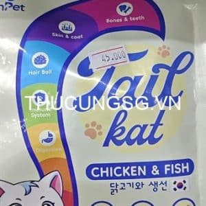 Thức ăn mèo Tail Cat - Bao nguyên 5kg