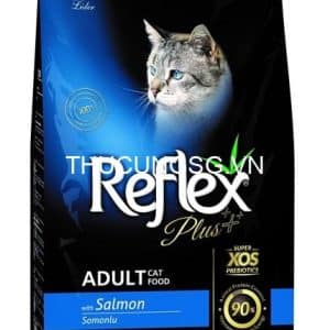 Thức ăn hạt mèo Reflex Plus Adult cá hồi 15kg