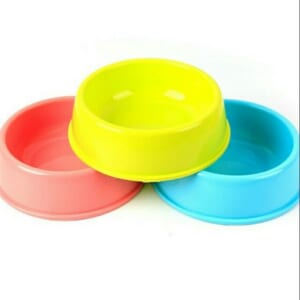 Bát ăn đơn nhựa tròn