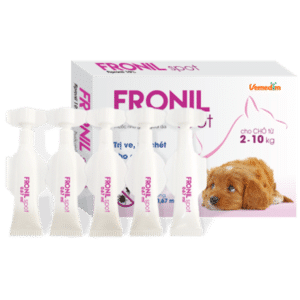 Nhỏ gáy Fronil Spot trị ve cho chó - Ống