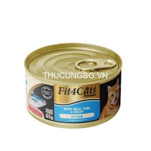 Thức ăn đóng hộp Fit4cats Premium 85g
