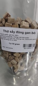 Thịt sấy gan bò - 10g