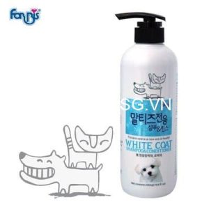 Dầu gội chó lông trắng Forcans 550ml - chai