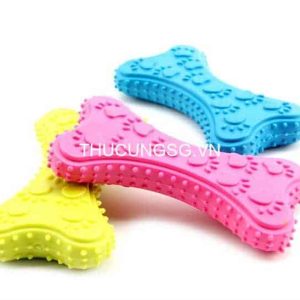 Đồ chơi xương cao su dấu chân - Cái