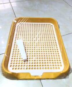 Khay vệ sinh cho chó thành nhỏ