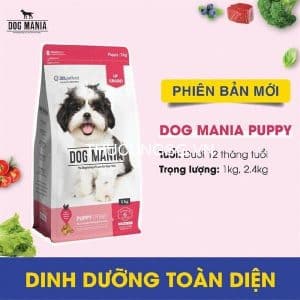 Thức ăn cho chó con Dog Mania Puppy 1kg - gói