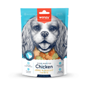 Wanpy Chicken Jerky & Biscuit Twists