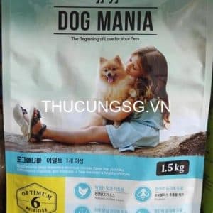 Thức ăn hạt chó trưởng thành Dog Mania gói 1.5kg - gói