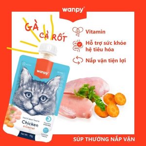 Súp thưởng nắp vặn cho mèo 90g