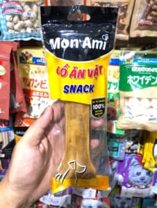 Xương da bò mon Ami 20cm