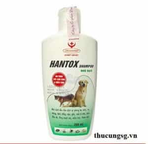 Sữa tắm ve rận Hantox shampoo nhũ bạc (xanh) 200ml - chai