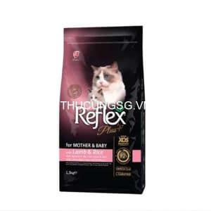 Thức ăn hạt mèo Reflex Plus Mother Babycat 1.5kg