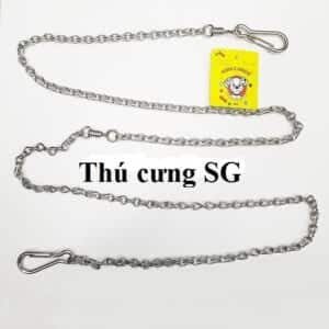 Dây xích inox 2 móc nhỏ