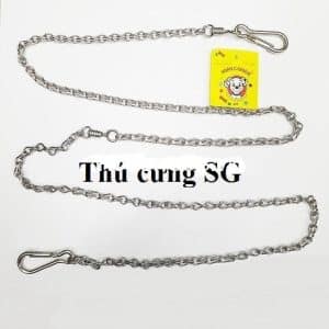 Dây xích inox 2 móc nhỏ