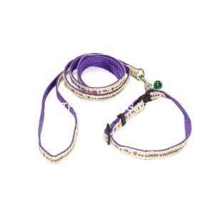 Dây dắt và vòng cổ buddies bản 1cm - cái