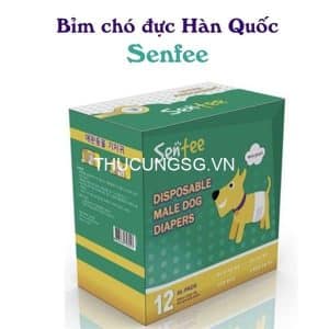 Bỉm chó đực senfee - hộp 12c