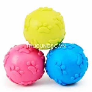 Đồ chơi bóng cao su dấu chân mẫu 2 - Cái