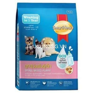 Thức ăn chó smartheart small breed puppy 2.6kg - gói