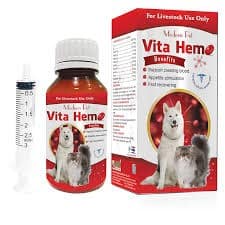 Vita-Hemo chai bổ máu chó mèo - Chai