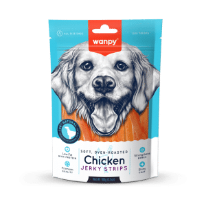 Wanpy Soft Chicken Jerky Strips