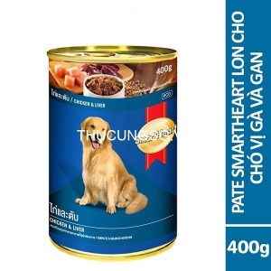 Pate cho chó Smartheart lon 400g - thùng 24 lon