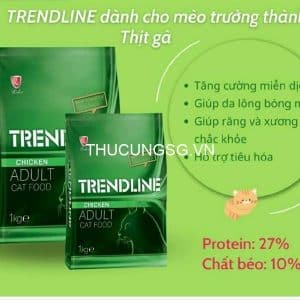 Thức ăn mèo lớn TrendLine Adult 1kg gà - bao