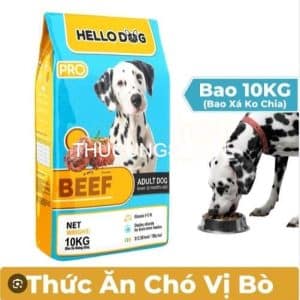 Thức ăn chó HelloDog bao xá 10kg - bao