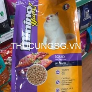 Thức ăn mèo Minino Yum Mực 1.5gkg - gói