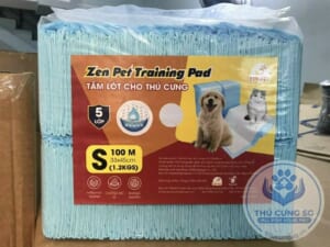 Tã lót vệ sinh chó mèo Zenpet 33x45cm size S