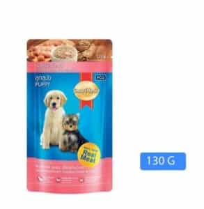 Pate cho chó smartheart puppy gói 130g gà gravy - gói