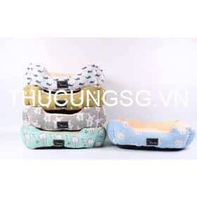 Nệm vuông họa tiết