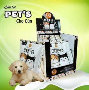 Sữa bột cho chó Q8 gói 100g