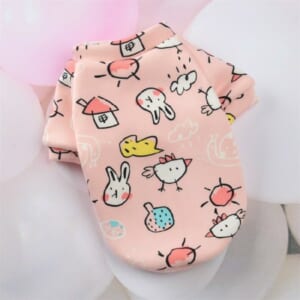 Áo nỉ thỏ gà hồng