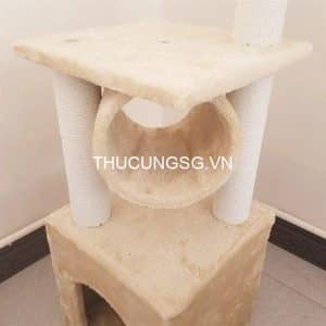Trụ cào mèo hộp 3 tầng mẫu tròn