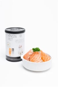 Pate hỗn hợp cá hồi Kingspet lon 380g - lon