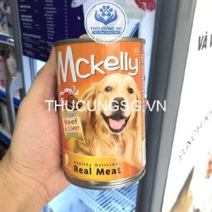 Pate cho chó McKelly lon 400g