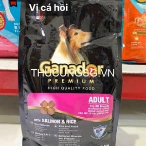 Thức ăn chó Ganador Adult 3kg cá hồi - Gói