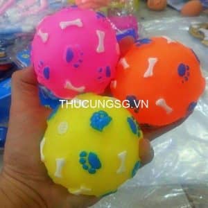 Đồ chơi bóng cao su dấu chân mẫu 1 - Cái