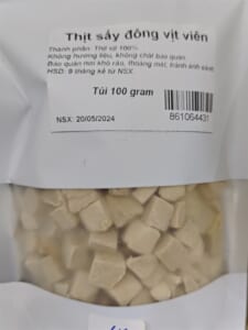 Thịt sấy đông vịt - Gói 500g