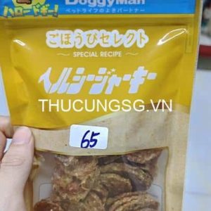 Miếng gà sấy bổ sung rau củ Dogyyman