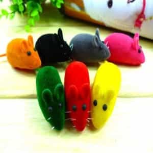 Đồ chơi chuột cao su bíp bíp cho mèo - Cái